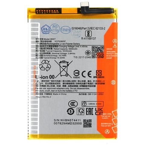 Oem Batteria Testata Pari Originale Bn5t Per Xiaomi Redmi 13 4g - 5g - M6 4g - Foto 1
