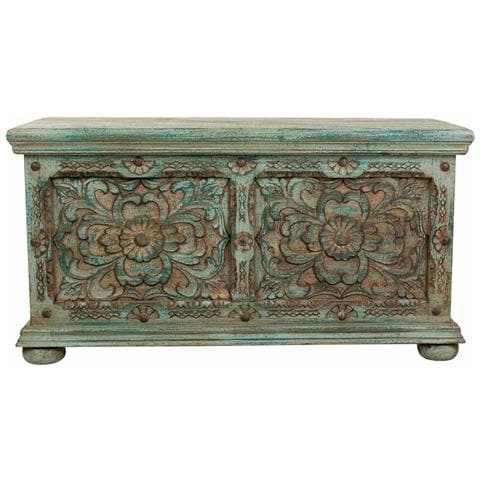 Cassapanca In Legno 101x40x47h Cm - Foto 2