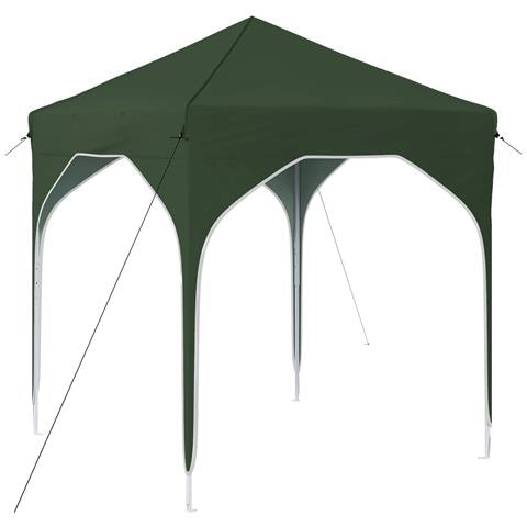Tenda per feste a pop-up 194 x 194 x 245 cm Verde - Foto 1