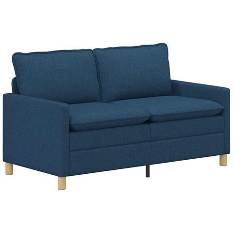 Divano Blu Tessuto - Foto 1