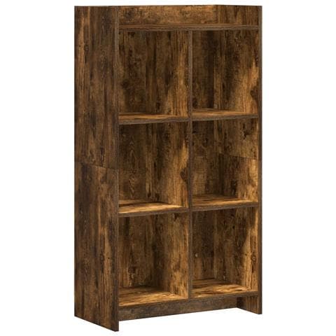 Libreria Rovere Fumo 59 x 30 x 111 cm Legno ingegnerizzato - Foto 1