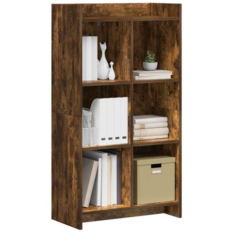 Libreria Rovere Fumo 59 x 30 x 111 cm Legno ingegnerizzato - Foto 2
