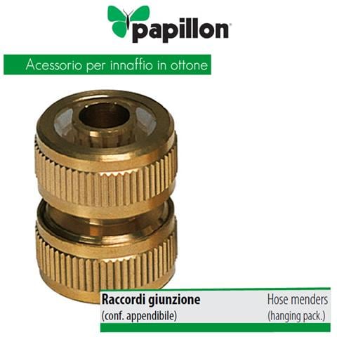 Raccordo giunzione per tubo 3/4 pollici in ottone Conf. 2 Pz - Foto 2