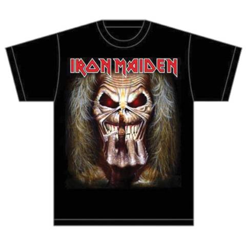 Iron Maiden - Eddie Candle Finger (T-Shirt Unisex Tg. XL) - Foto 1