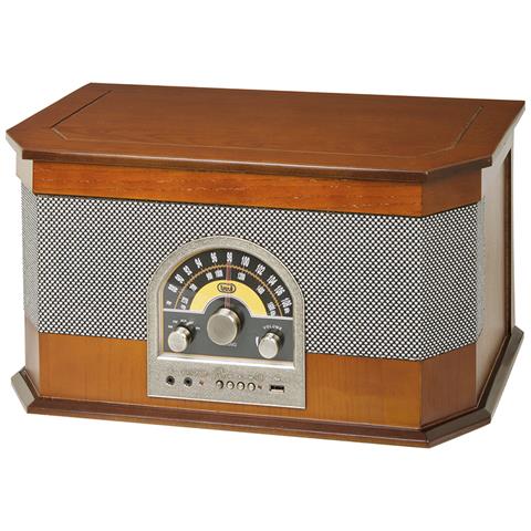 Stereo Giradischi Retro Bluetooth Tt 1040 Bt Legno - Foto 2