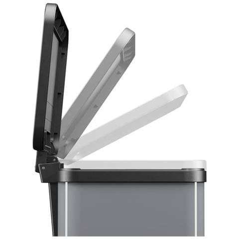 Pattumiera A Pedale Oko Trio Plus L 3x9 L Argento 0633-220 - Foto 6