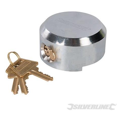 Lucchetto Per Serrature Di Camion Furgoni 73 Mm 3 Chiavi Incluse Silverline - Foto 1