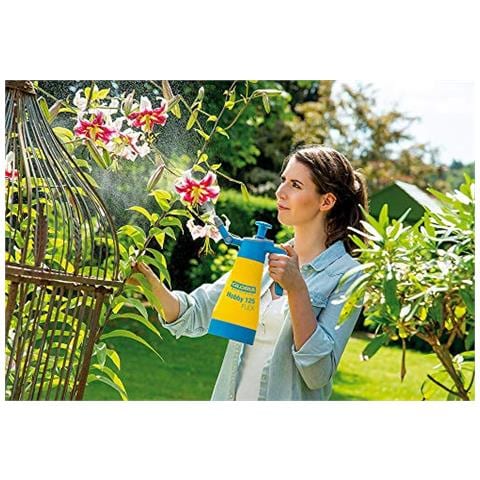 Hobby 125 Gloria Spruzzatore Manuale di Funzione con Spruzzo A 360 ° e Ugello orientabile, 1.25 Litri - Foto 2