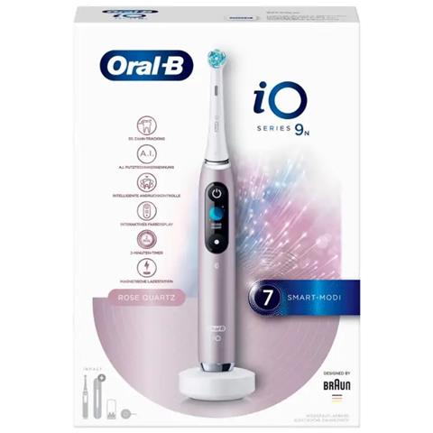 Spazzolino Elettrico Oral-B iO Serie 9N con Bluetooth Colore Rosa - Foto 7