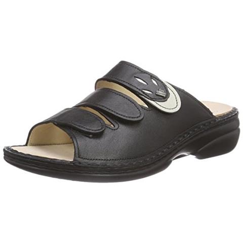 Kos, Sandali Con Tacco Donna, Nero (black (nero / Gelsomino), 39 Ue - Foto 1