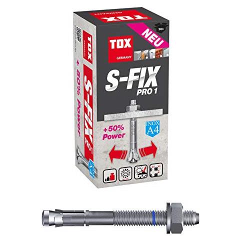 Bullone Ancoraggio S-fix Pro 1 A4 M10x90x10mm, 50 Pz, 040171101 - Foto 1