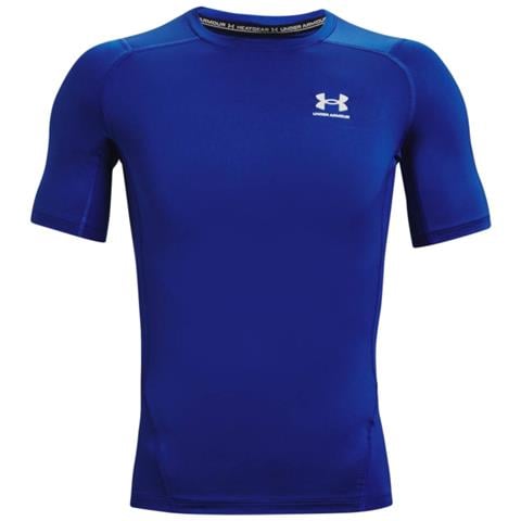 Heatgear Armour Short Sleeve, Uomo, Blu, T-shirt A Compressione, Numero: M Eu - Foto 1