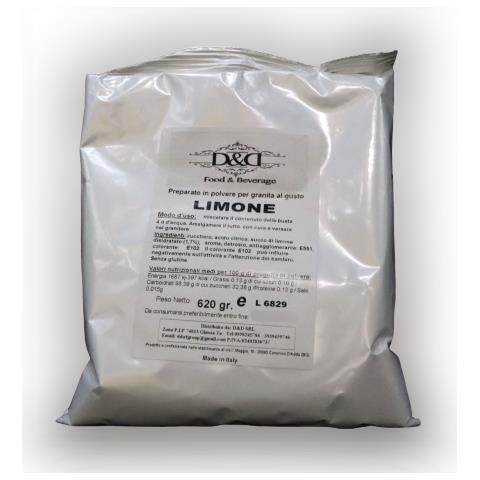 Preparato In Polvere Per Granita Al Limone Da 620 Gr - Foto 1