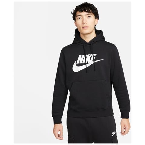 Felpa Con Cappuccio Uomo Club Graphic Nera Taglia Xl Codice Bv2973-010 - Foto 1