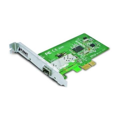 ENW-9701, Cablato, PCI-E, IEEE 802.1Q, IEEE 802.3x, IEEE 802.3z, 1000BASE-LX, 1000BASE-SX, IPv4, IPv6, TCP, Verde, Acciaio inossidabile - Foto 1