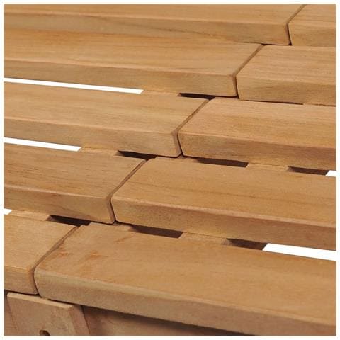 Panca da Giardino 228 cm in Legno Massello di Teak - Foto 2