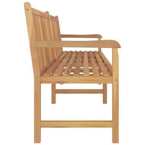 Panca da Giardino 228 cm in Legno Massello di Teak - Foto 9