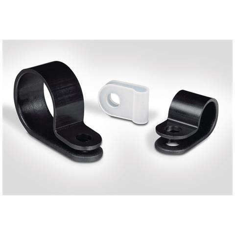 211-60005 fermacavo Nero 100 pz - Foto 1