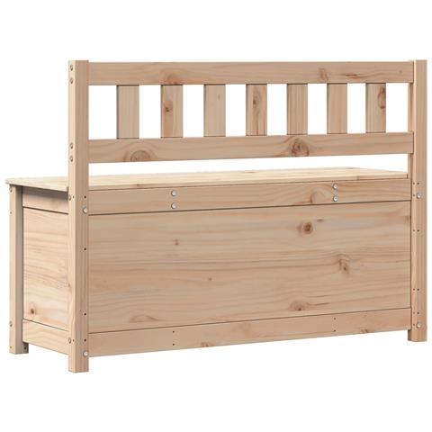 Panca 110x41x76,5 cm in Legno Massello di Pino - Foto 11