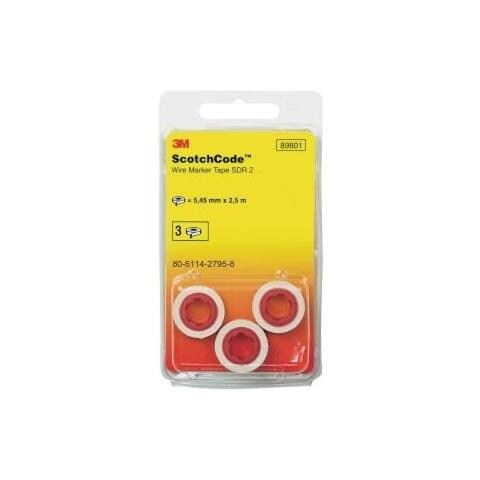 Scotchcode Kabelmarkierer-nachfllrollen Ziffer ""8"" 80-6114-2801-4 Inhalt: 3 Rolle (n) (80-6114-2801-4) - Foto 1