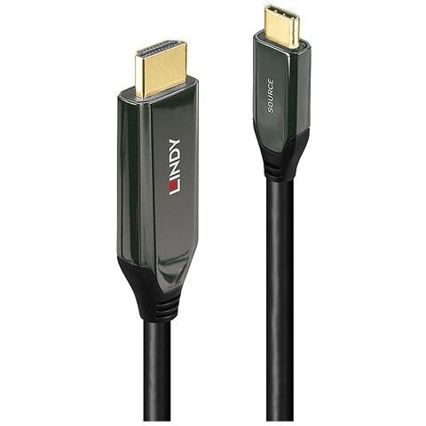 43369 cavo e adattatore video 3 m USB tipo-C HDMI tipo A (Standard) Nero - Foto 1