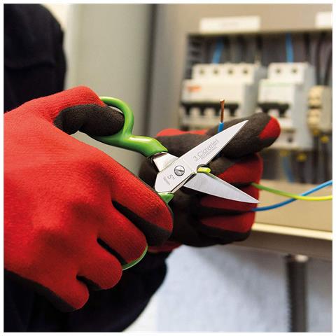 Forbici Da Elettricista 5' Acciaio Inossidabile 12,7 Cm Dritto - Foto 2