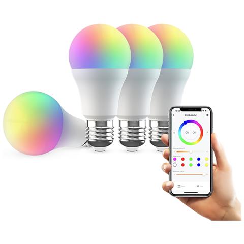 Pack De 4 Ampoule Led Intelligente Bluetooth Rvb - Lb4e27-4pc /box - Foto 2