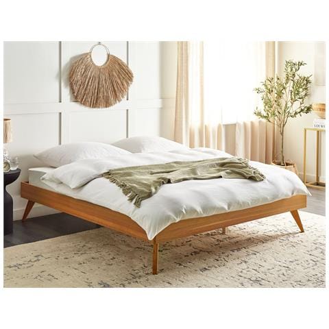 Letto Senza Testata Berric 180 X 200 Cm Frassino Naturale - Foto 1