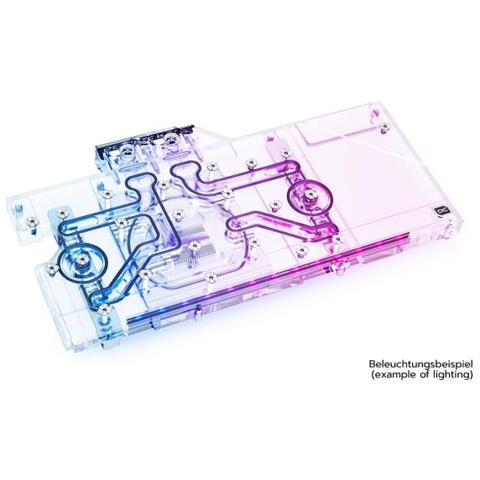 11967 Parte E Accessorio Del Sistema Di Raffreddamento Del Computer Blocco D'acqua + Piastra Posteriore - Foto 3