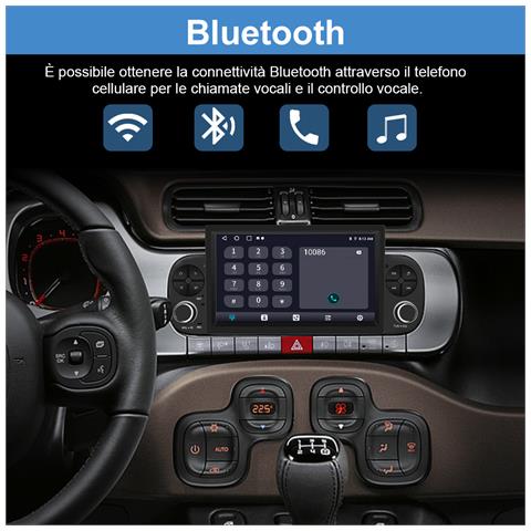 Autoradio Android Per Fiat Panda (2013-2021) Car Radio 1 Din (2+32gb) 7 Pollici Carplay Android Auto Fm Rds Gps Bluetooth Wifi Usb Comandi Al Volante - Foto 7