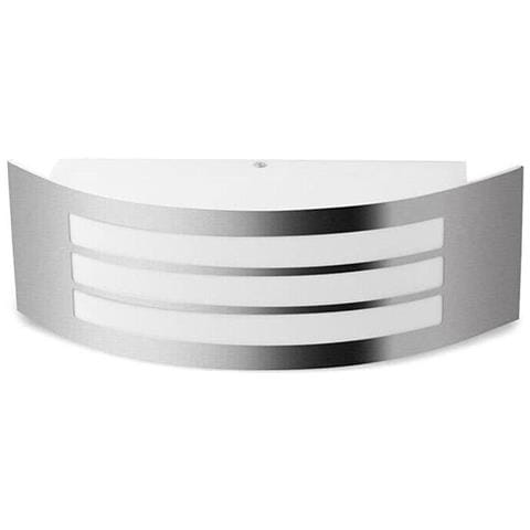 Applique Da Parete Muro In Acciaio Per Esterno Portalampada E27 Ip44 - Foto 2