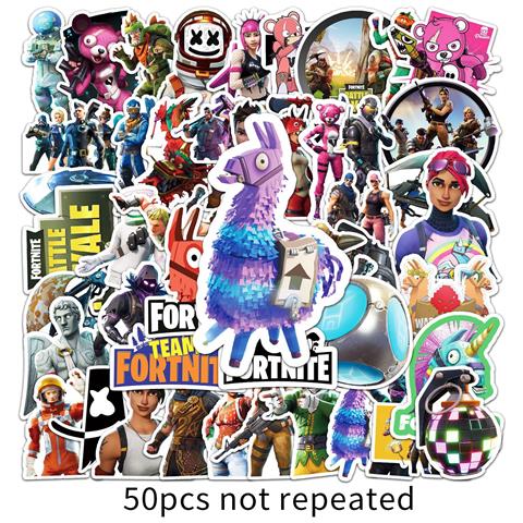 Pacchetto Di Adesivi Fai-da-te - 50 Design Unici   Fortnite - Foto 6