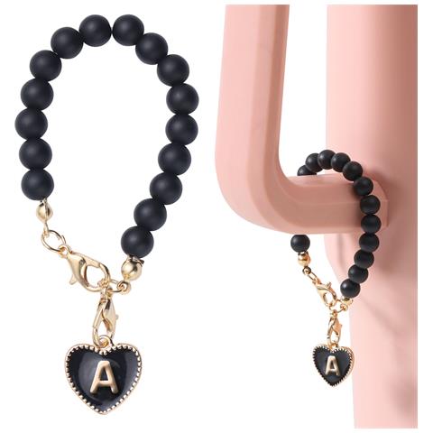 Accessorio Per Tazza Stanley - Moschettone Con Portachiavi Lettera A - Foto 2