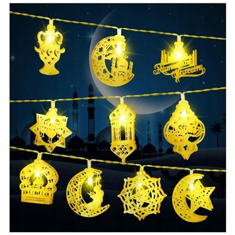 Illuminazione Led Decorativa Da 1,5 M Per Ramadan - Atmosfera Magica E Festosa - Foto 1