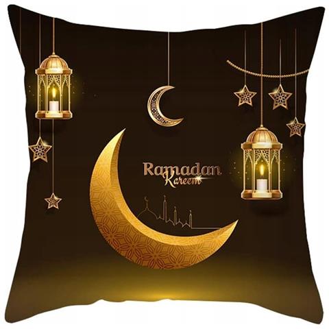 Set Di Federe Decorative Ramadan 45x45 Cm - 2 Pezzi, Design Elegante E Unico - Foto 2