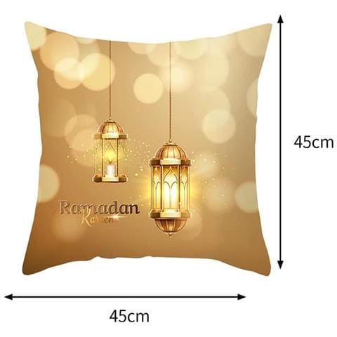 Set Di Federe Decorative Ramadan 45x45 Cm - 2 Pezzi, Design Elegante E Unico - Foto 4