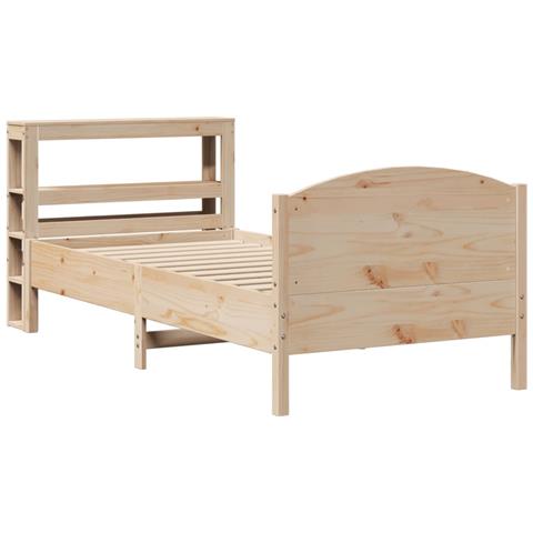 Letto Senza Materasso 75x190 Cm In Legno Massello Pino - Foto 3