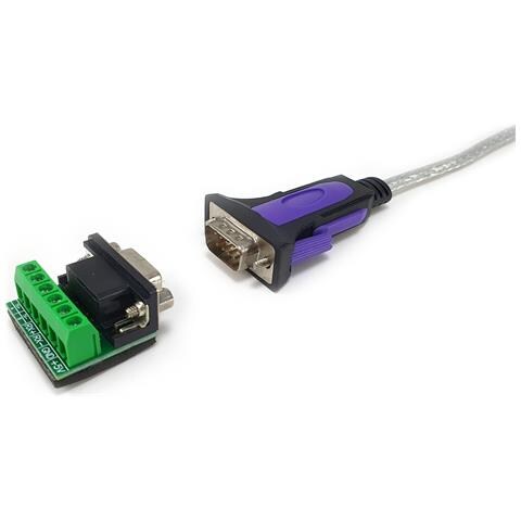 Cavo adattatore da USB-A a seriale RS-422/485 DB9 - Foto 1