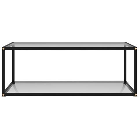 322897 Lusso Casadino - Coffee Table Transparent 100x50x35 Cm Tempered Glass - Foto 1