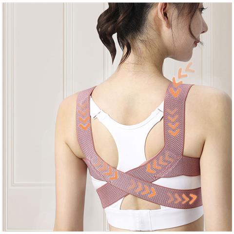 Correttore Di Postura Confortevole Supporto Schiena Superiore Per Supporto Clavicola E Sollievo Dal Dolore S - Foto 2