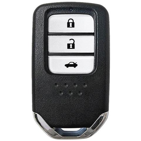 Guscio Chiave Auto Nero Compatibile Con Honda Crv, Civic, Xrv, Accord, Vezel, Crider, Jade - Sostituzione Telecomando Smart Key - Foto 1