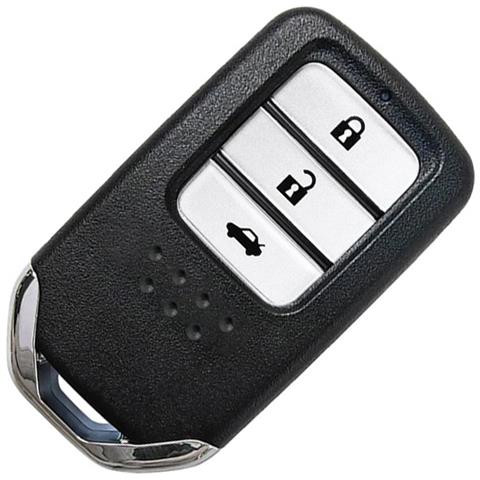 Guscio Chiave Auto Nero Compatibile Con Honda Crv, Civic, Xrv, Accord, Vezel, Crider, Jade - Sostituzione Telecomando Smart Key - Foto 4