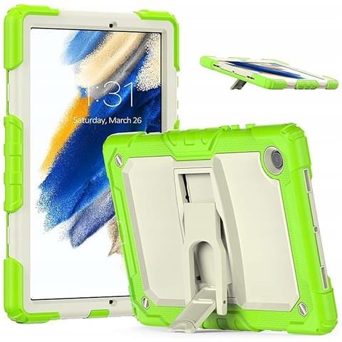 Custodia Per Samsung Galaxy Tab A8 Con Supporto E Tracolla Verde - Foto 1