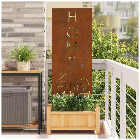 Pannello Decorativo da Giardino Ruggine 50 x 140 cm - Foto 2