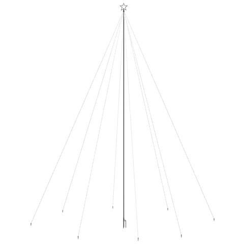 Luci Albero Di Natale Interni Esterni 1300led Bianco Freddo 8 M - Foto 2