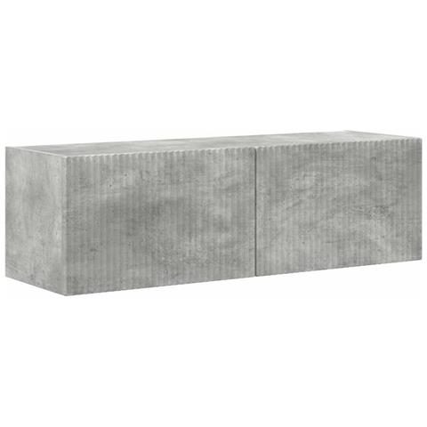 Mobile TV da parete Calcestruzzo 60 x 31 x 29.5 cm - Foto 1