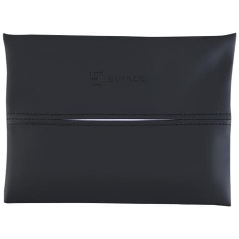 Porta Fazzoletti In Pelle Di Lusso Per Auto - Elegante Accessorio Interno Auto Black - Foto 1