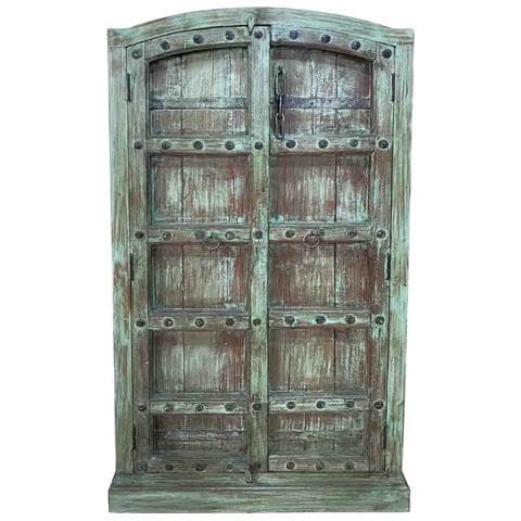 Armadio In Legno Fatto A Mano 90-100x37x170-195h Cm - Foto 2