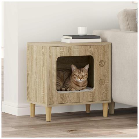 Casa per Gatti Sonoma 51 x 30 x 52 cm Legno multistrato - Foto 2