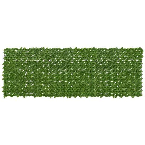Schermo per balcone con foglie Verde e Giallo 300 x 100 cm - Foto 1